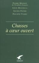 Couverture du livre « Chasses a coeur ouvert » de  aux éditions Gerfaut