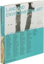 Couverture du livre « Land and environmental art » de Kastner J aux éditions Phaidon Press