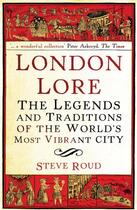 Couverture du livre « London Lore » de Roud Steve aux éditions Random House Digital