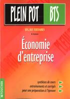 Couverture du livre « Economie D'Entreprise Bts » de Michel Darbelet aux éditions Foucher