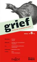 Couverture du livre « Grief, revue sur les mondes du droit 2021 n 8/2 » de  aux éditions Dalloz