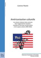 Couverture du livre « Américanisation culturelle » de Plantin Corinne aux éditions Publibook