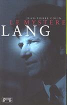 Couverture du livre « Le mystere lang » de Colin/Jean-Pier aux éditions Georg