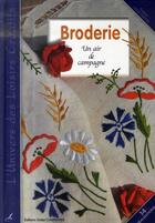 Couverture du livre « Broderie ; un air de campagne » de  aux éditions Editions Carpentier