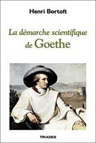 Couverture du livre « Demarche Scientifique De Goethe » de  aux éditions Triades