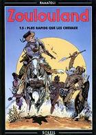 Couverture du livre « Zoulouland t.5 ; plus rapide que les chevaux » de G Ramaioli aux éditions Soleil