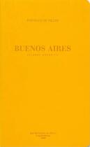 Couverture du livre « Buenos Aires » de Jacques Borgetto aux éditions Be Poles