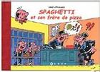 Couverture du livre « Spaghetti et son frère de pizza » de Dino Attanasio et Rene Goscinny aux éditions Hibou