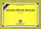 Couverture du livre « Douze pièces faciles pour piano, carnet n°8 » de Edgar Willems aux éditions Pro Musica