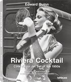 Couverture du livre « Riviera cocktail - petit format » de Edward Quinn aux éditions Teneues - Livre