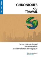 Couverture du livre « Le monde du travail face aux défis de la transition écologique » de Stephanie Moullet et Caroline Vanuls aux éditions Pu De Provence