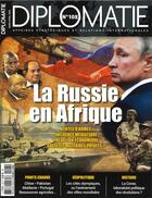 Couverture du livre « Diplomatie n 108 - la russie en afrique - mars/avril 2021 » de  aux éditions Diplomatie