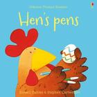 Couverture du livre « Hen's pens » de Russell Punter et Stephen Cartwright aux éditions Usborne