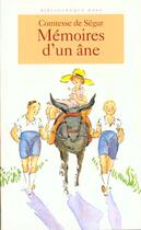 Couverture du livre « Memoires d'un ane » de Sophie De Segur aux éditions Le Livre De Poche Jeunesse