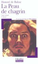 Couverture du livre « La peau de chagrin » de Honoré De Balzac aux éditions Gallimard