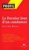 Couverture du livre « Le dernier jour d'un condamné, de Victor Hugo » de D Sevreau aux éditions Hatier