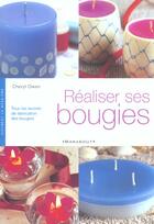 Couverture du livre « Realiser Ses Bougies » de Cheryl Owen aux éditions Marabout