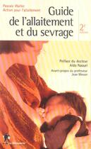 Couverture du livre « Guide de l'allaitement et du sevrage (2e édition) » de Walter Pascale aux éditions La Decouverte