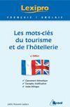 Couverture du livre « Les mots-clés du tourisme et de l'hôtellerie ; anglais » de Joelle Rouanet-Laplace aux éditions Breal