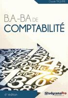 Couverture du livre « B.A.-BA de comptabilité » de Claude Triquere aux éditions Studyrama