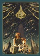Couverture du livre « Les Trois fantômes de Tesla t.1 : le mystère Chtokavien » de Richard Marazano et Guilhem aux éditions Lombard