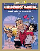 Couverture du livre « Les rugbymen : best or ; vivre avec un rugbyman ! » de Beka et Poupard aux éditions Bamboo