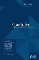 Couverture du livre « EPISTOLES : Septembre 2010 » de Epistoles aux éditions Pu De Louvain