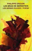 Couverture du livre « Les bras de bernstein » de Philippe Drouin aux éditions Les Herbes Rouges
