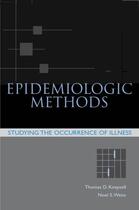 Couverture du livre « Epidemiologic Methods: Studying the Occurrence of Illness » de Weiss Noel S aux éditions Oxford University Press Usa