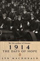 Couverture du livre « 1914:The Days of Hope » de Macdonald Lyn aux éditions Penguin Books Ltd Digital