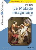 Couverture du livre « Le malade imaginaire » de Moliere aux éditions Magnard