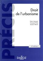 Couverture du livre « Droit de l'urbanisme » de  aux éditions Dalloz
