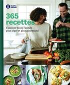 Couverture du livre « 365 recettes » de  aux éditions Marabout