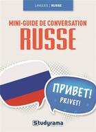 Couverture du livre « Mini-guide de conversation ; russe » de  aux éditions Studyrama