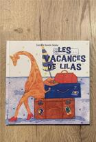 Couverture du livre « Les vacances de Lilas : Les aventures de la girafe Lilas qui veut partir au ski ! » de Michel Sandoz et Danielle Sandoz et Emilie Sandoz aux éditions Good Heidi