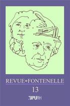 Couverture du livre « Revue fontenelle, n 13 / 2020. fontenelle et l'opera - rayonnement e t metamorphoses » de Auteurs Divers aux éditions Pu De Rouen