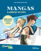 Couverture du livre « Mangas à colorier et à lire : Odyssian blaze ; Plongez au coeur du célèbre jeu vidéo entre mythologie, romances et aventures ! » de Marc Sisinni et Kenny Manir aux éditions Marie-claire