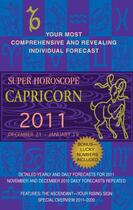 Couverture du livre « Capricorn (Super Horoscopes 2011) » de Beim Margarete aux éditions Penguin Group Us