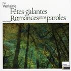 Couverture du livre « Fêtes galantes ; romances sans paroles » de Paul Verlaine aux éditions Nathan