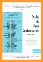 Couverture du livre « Actes du 7e congrès international de droit comparé ; uppsala 1966 » de Claude-Albert Colliard aux éditions Cujas