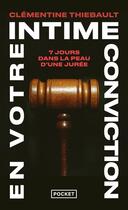 Couverture du livre « En votre intime conviction » de Clementine Thiebault aux éditions Pocket