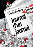 Couverture du livre « Journal d'un journal » de Mathieu Sapin aux éditions Delcourt