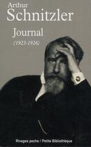 Couverture du livre « Journal » de Arthur Schnitzler aux éditions Rivages