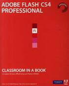 Couverture du livre « Adobe flash CS4 professional » de  aux éditions Pearson