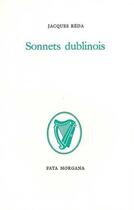 Couverture du livre « Sonnets dublinois » de Jacques Réda aux éditions Fata Morgana