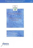 Couverture du livre « Analyse des eaux ; aspects réglementaires et techniques » de Franck Rejsek aux éditions Crdp Bordeaux