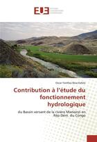 Couverture du livre « Contribution a l'etude du fonctionnement hydrologique » de Yamfwa Besa Kafola O aux éditions Editions Universitaires Europeennes