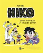 Couverture du livre « Niko Tome 1 : super inventions et grosses bêtises » de Paco Sordo et Martine Desoille aux éditions Bd Kids