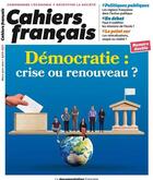 Couverture du livre « Cahiers français Tome 420 : démocratie : crise ou renouveau ? » de Documentation Francaise aux éditions Documentation Francaise