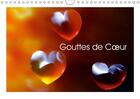 Couverture du livre « C urs de gouttes d eau calendr » de Uysal Nihat aux éditions Calvendo